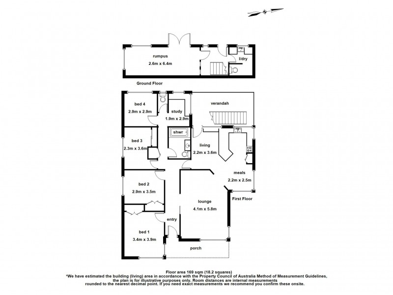4 Rose Court, Lilydale VIC 3140 Floorplan