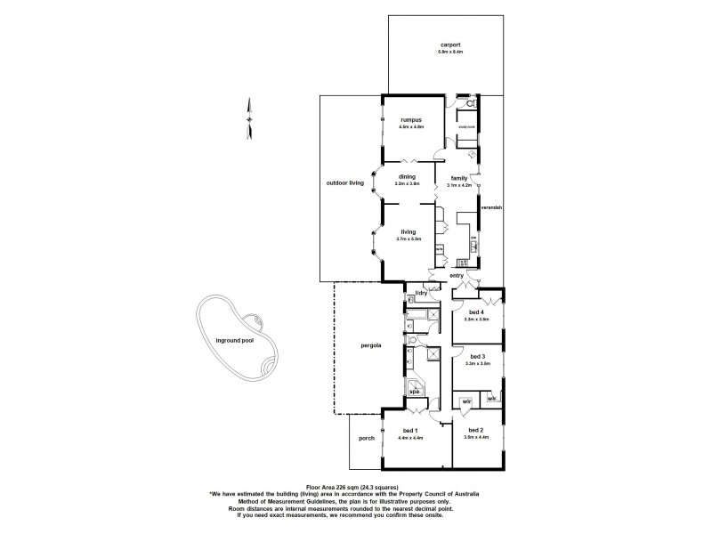 7 Maurice Road, Gruyere VIC 3770 Floorplan