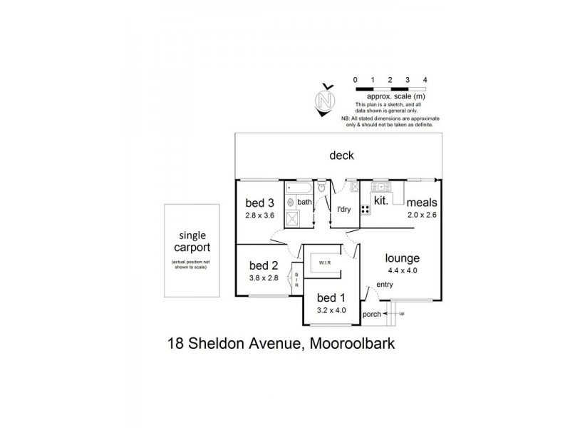 18 Sheldon Ave, Mooroolbark VIC 3138 Floorplan
