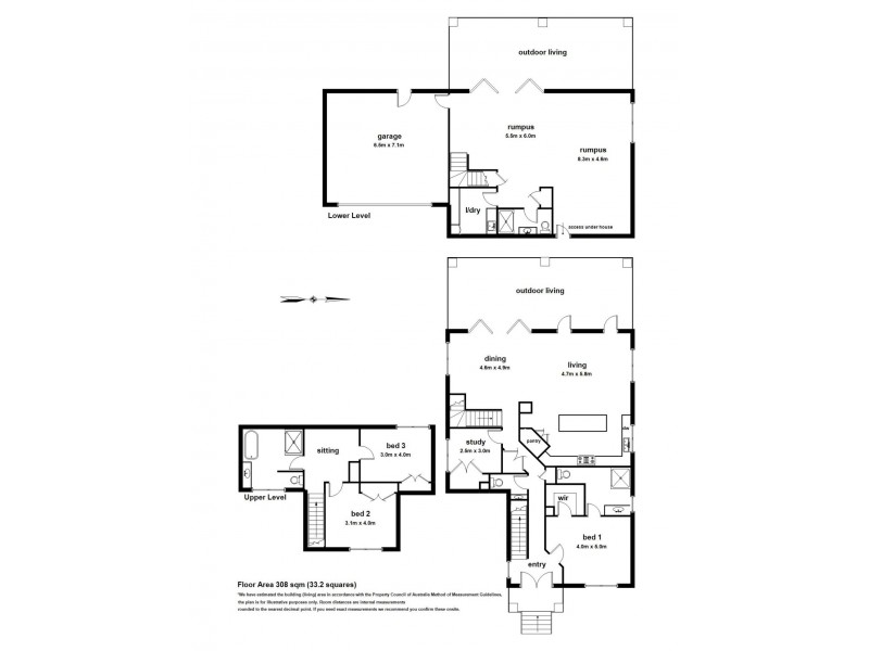 22 Grand View Grove, Lilydale VIC 3140 Floorplan