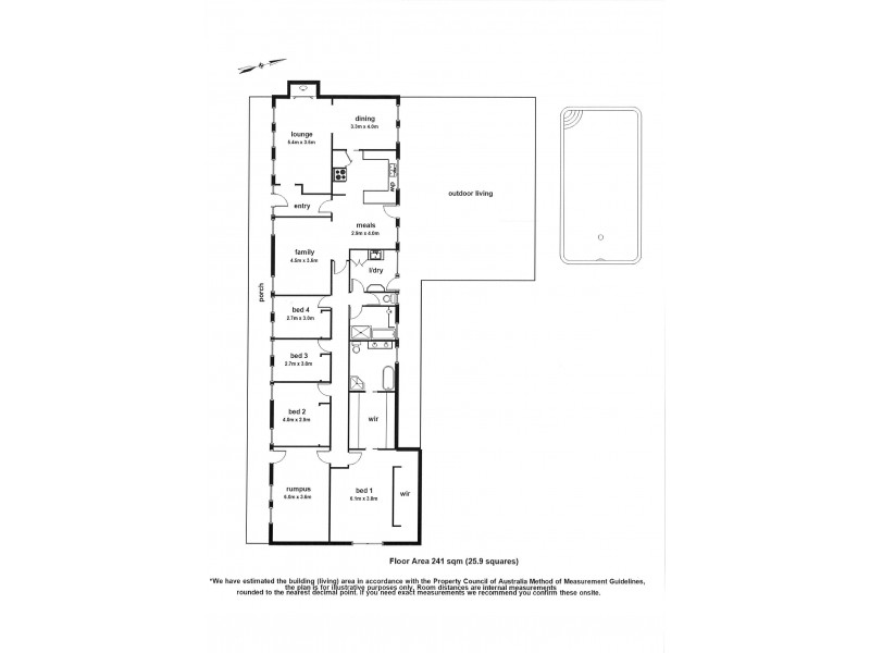 585 Victoria Rd, Gruyere VIC 3770 Floorplan
