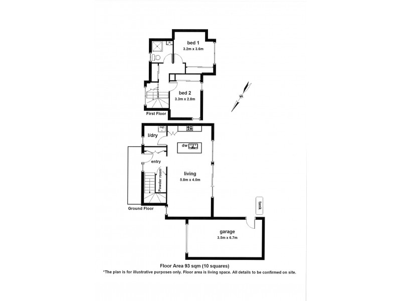 2/196 Hull Road, Mooroolbark VIC 3138 Floorplan