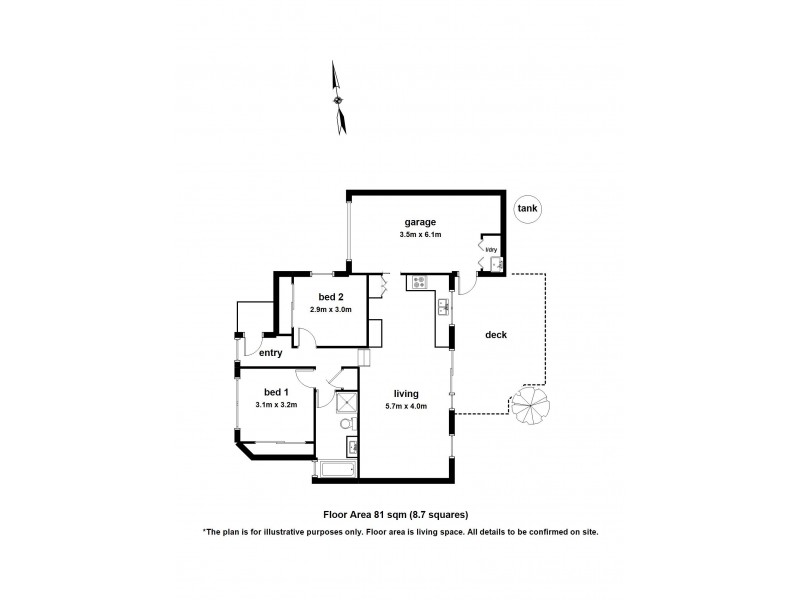 2/9 Stuart Road, Lilydale VIC 3140 Floorplan