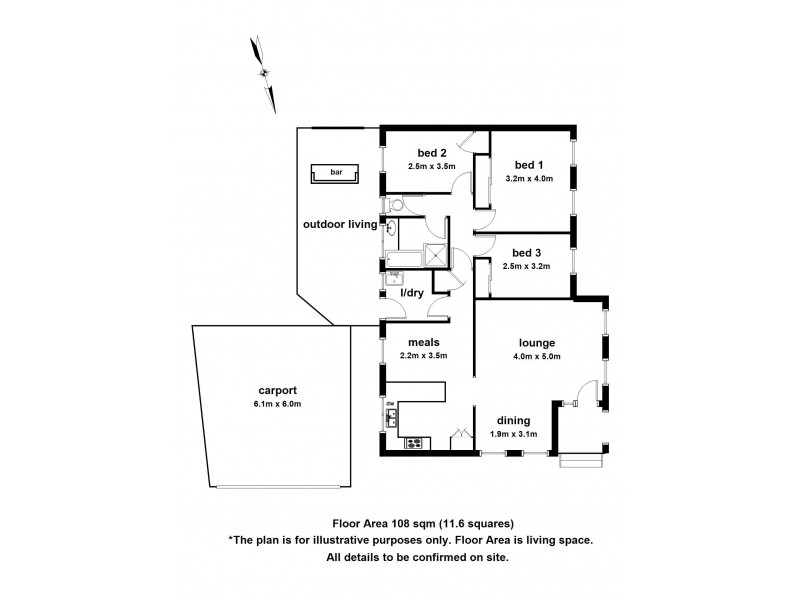 22 David Drive, Mooroolbark VIC 3138 Floorplan