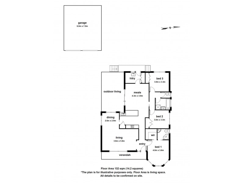 40 Bristol Crescent, Lilydale VIC 3140 Floorplan