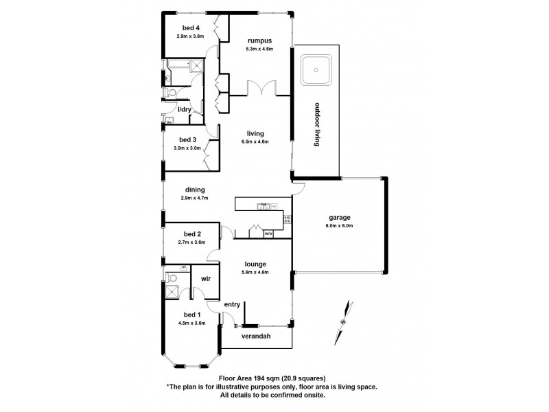 14 Kenthurst Court, Lilydale VIC 3140 Floorplan