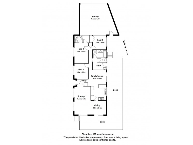 5 Meadowvale Court, Lilydale VIC 3140 Floorplan
