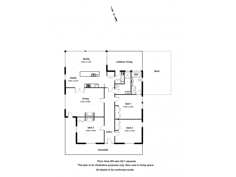 605 Victoria Road, Gruyere VIC 3770 Floorplan