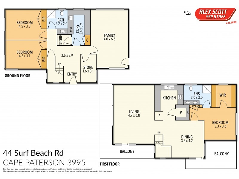 44 SURF BEACH ROAD, Cape Paterson VIC 3995 Floorplan