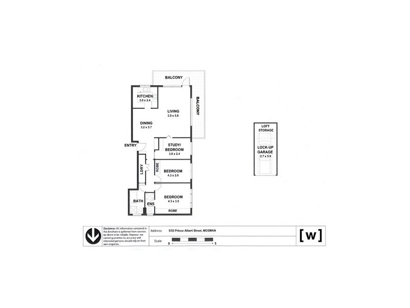 5/53 Prince Albert Street, Mosman NSW 2088