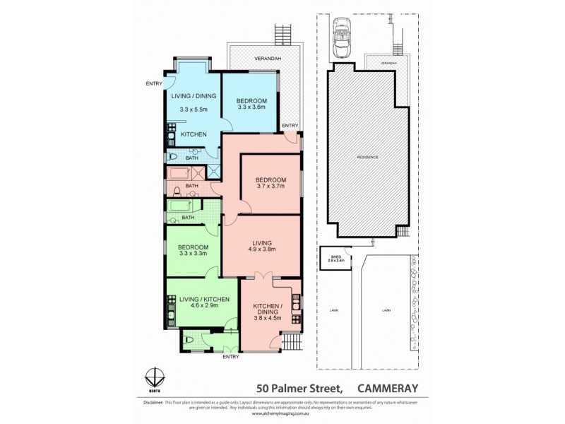 50 Palmer Street, Cammeray NSW 2062 Floorplan