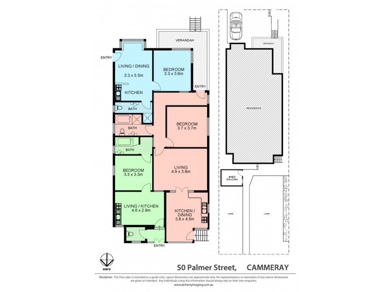 3/50 Palmer Street, Cammeray NSW 2062 Floorplan