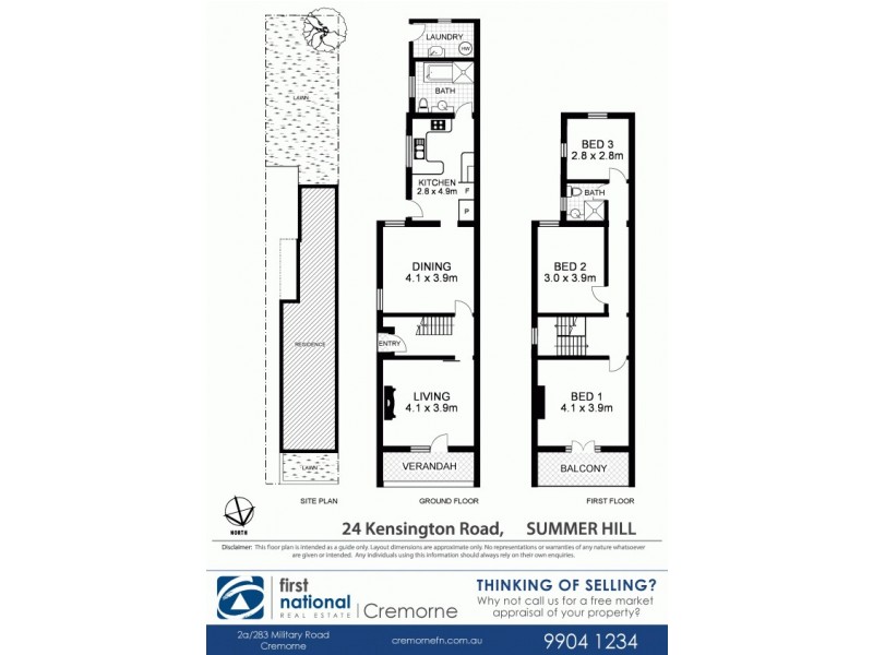 24 Kensington Road, Summer Hill NSW 2130 Floorplan