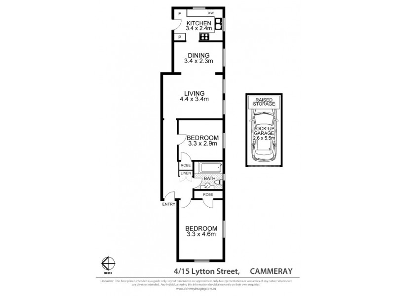 4/15 Lytton Street, Cammeray NSW 2062 Floorplan