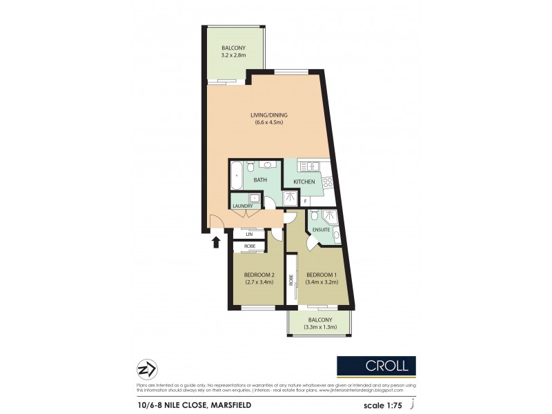 10/6-8 Nile Close, Marsfield NSW 2122 Floorplan