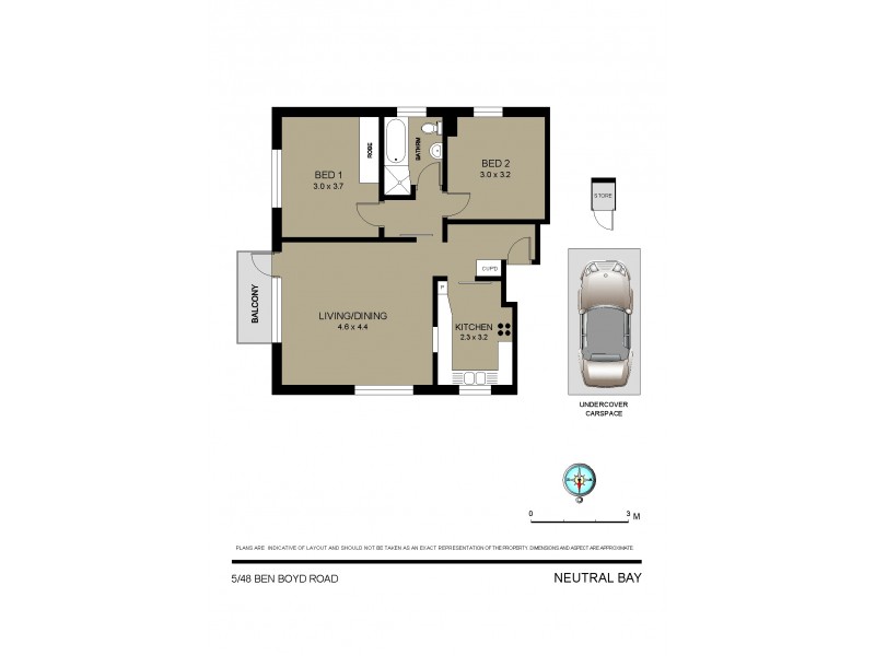 5/48 Ben Boyd Road, Neutral Bay NSW 2089 Floorplan