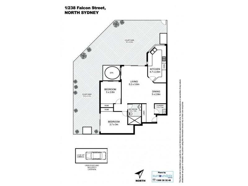 1/238 Falcon Street, Neutral Bay NSW 2089