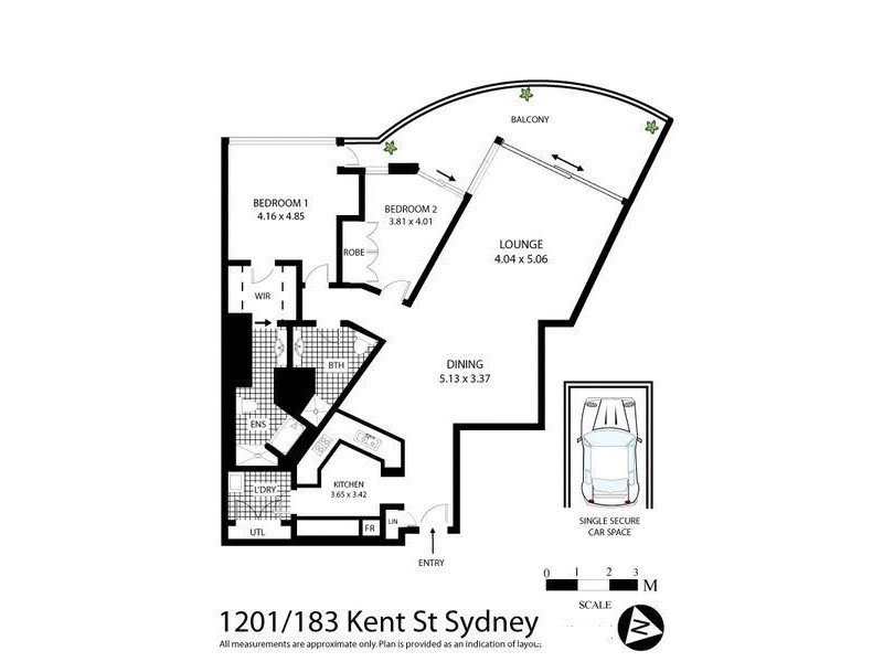1201/183 Kent Street, Sydney NSW 2000