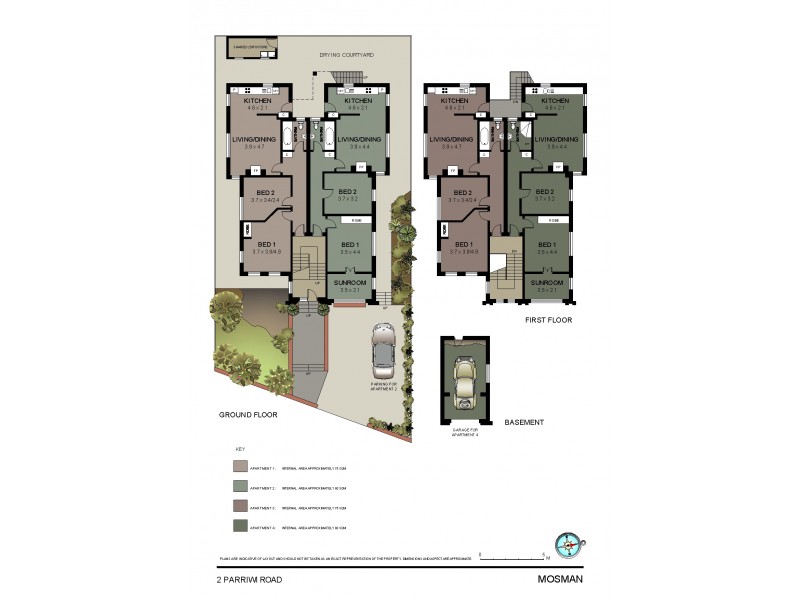 2 Parriwi Road, Mosman NSW 2088 Floorplan