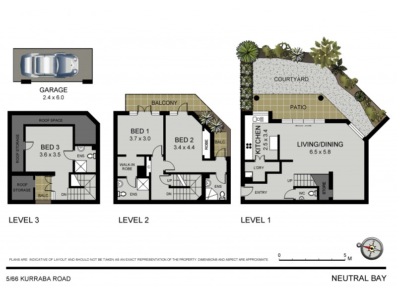 5/66 Kurraba Road, Neutral Bay NSW 2089 Floorplan