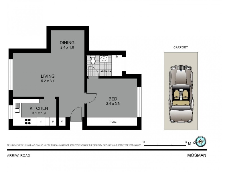 7/1 Parriwi Road, Mosman NSW 2088 Floorplan