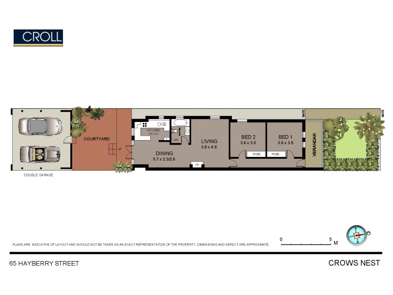 65 Hayberry Street, Crows Nest NSW 2065 Floorplan