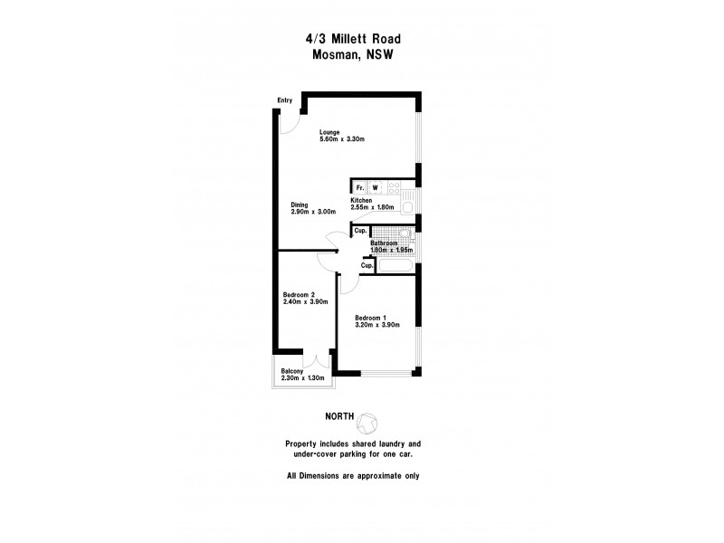 4/3 Millett Road, Mosman NSW 2088 Floorplan
