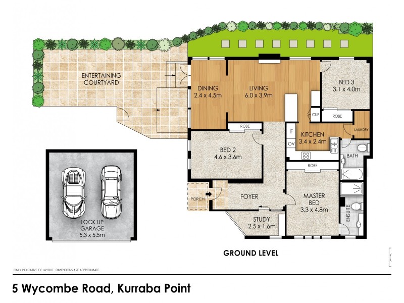 1/25 Wycombe Road, Neutral Bay NSW 2089 Floorplan