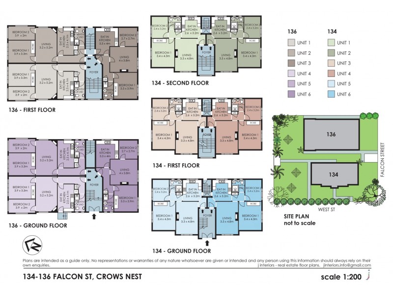 134 – 136 Falcon Street, Crows Nest NSW 2065 Floorplan