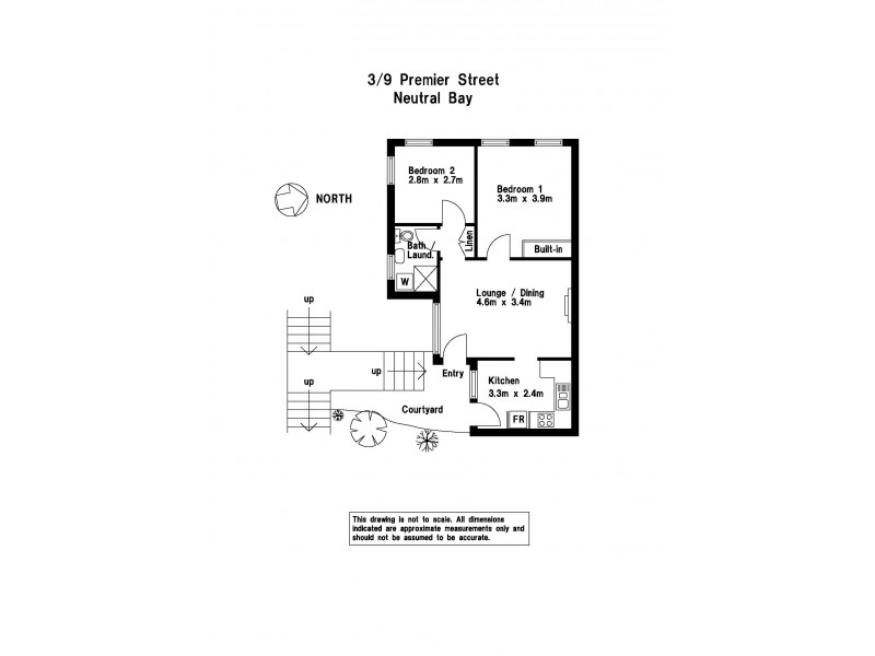 3/9 Premier Street, Neutral Bay NSW 2089 Floorplan