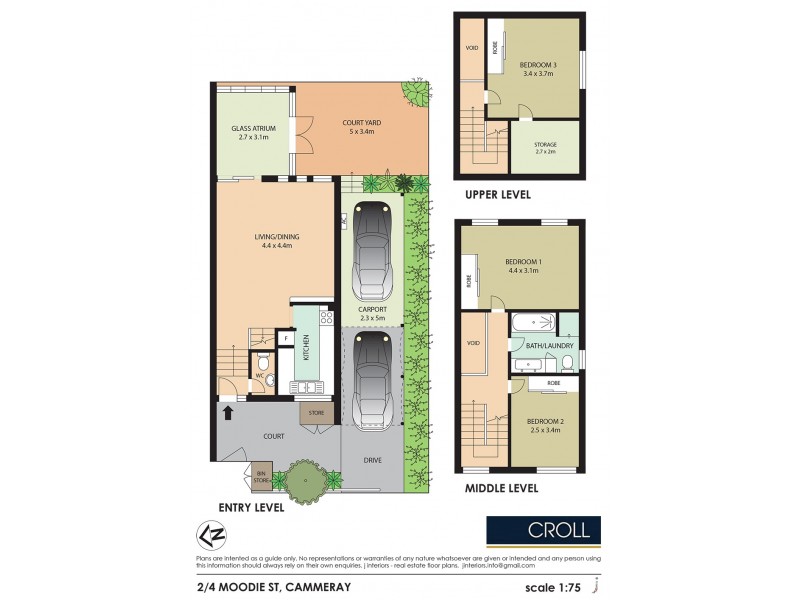 2/4 Moodie Street, Cammeray NSW 2062 Floorplan