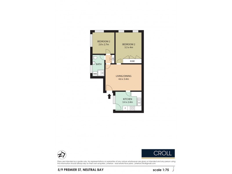5/9 Premier Street, Neutral Bay NSW 2089 Floorplan