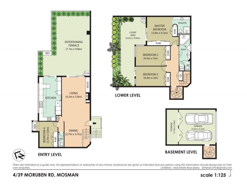 4/39 Moruben Road, Mosman NSW 2088 Floorplan