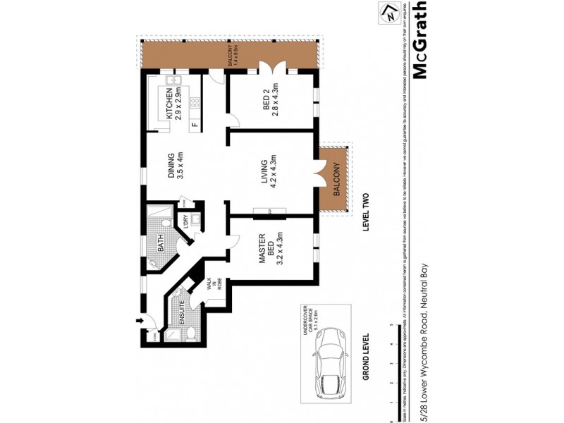 5/28 Lower Wycombe Road, Neutral Bay NSW 2089 Floorplan