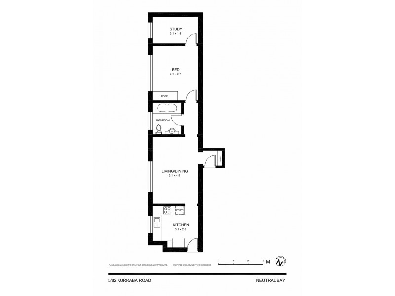 5/82 Kurraba Road, Neutral Bay NSW 2089 Floorplan