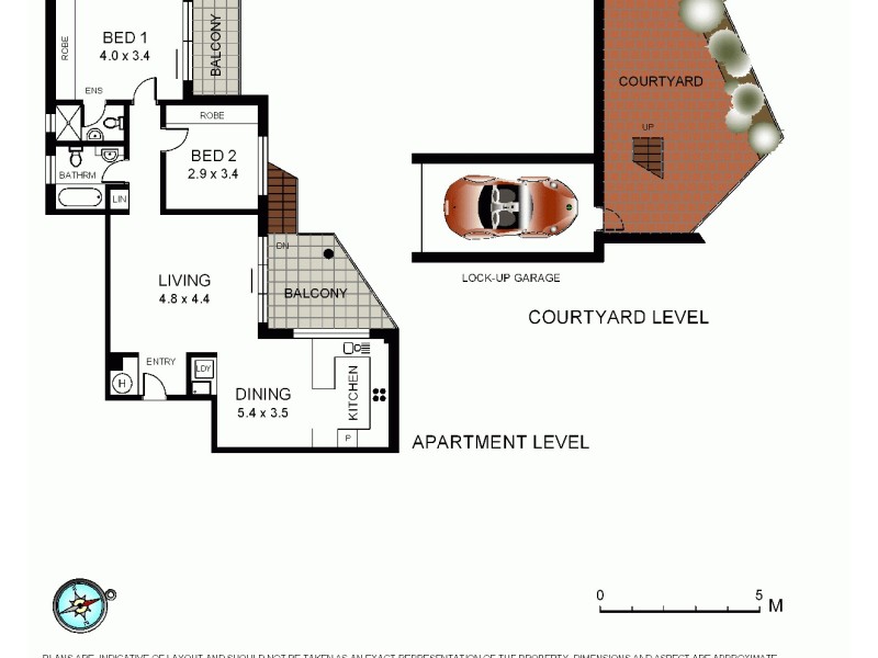 2/9 Ruth Street, Naremburn NSW 2065 Floorplan