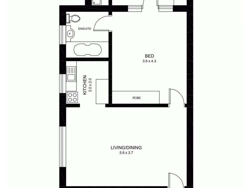 9/59 Yeo Street, Neutral Bay NSW 2089 Floorplan