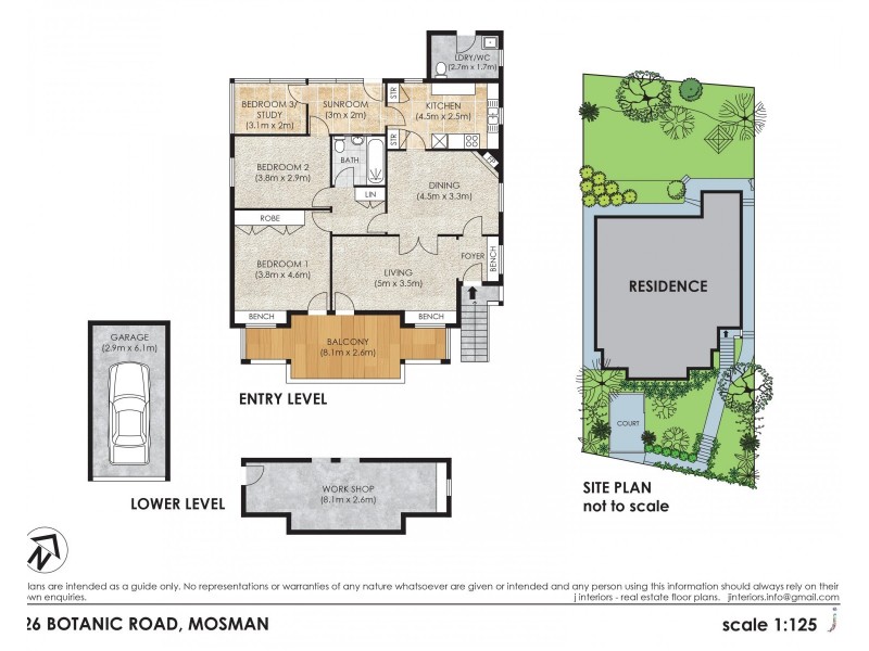 26 Botanic Road, Mosman NSW 2088 Floorplan
