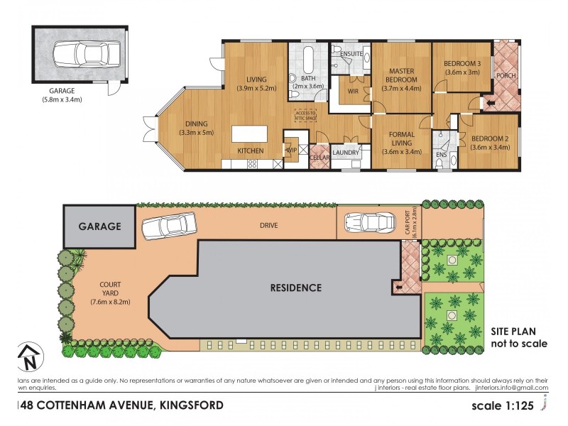 148 Cottenham Avenue, Kingsford NSW 2032 Floorplan