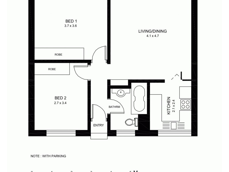 45/7 Anderson St, Neutral Bay NSW 2089 Floorplan