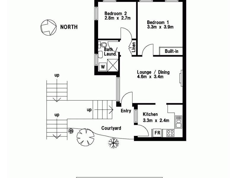 3/9 Premier Street, Neutral Bay NSW 2089 Floorplan