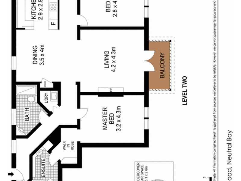 5/28 Lower Wycombe Road, Neutral Bay NSW 2089 Floorplan