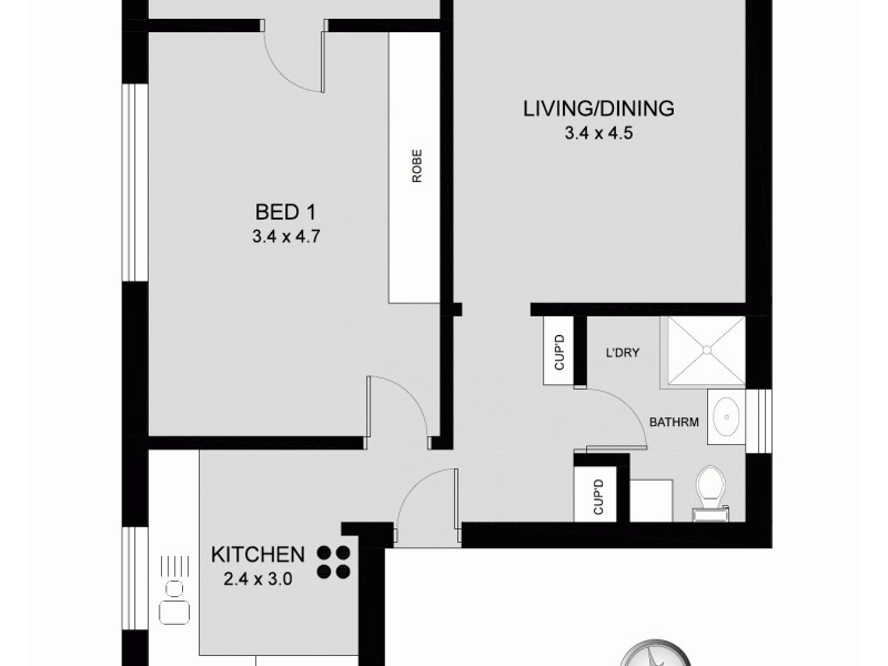 3/68 Kurraba Road, Neutral Bay NSW 2089 Floorplan