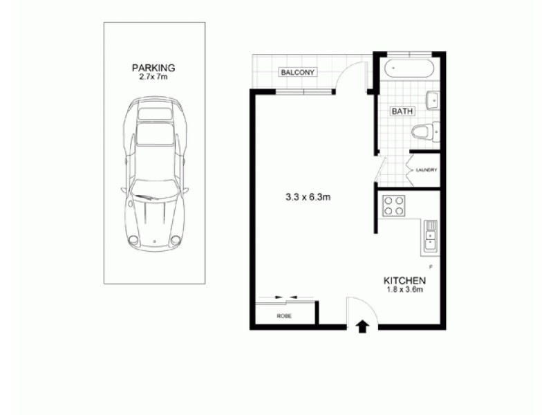 2/31 Ben Boyd Road, Neutral Bay NSW 2089 Floorplan