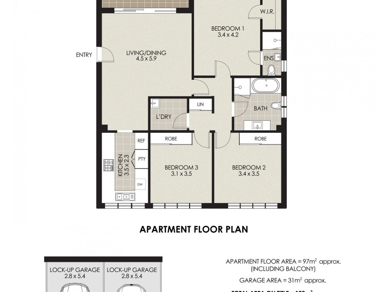 12/43 Yeo Street, Neutral Bay NSW 2089 Floorplan