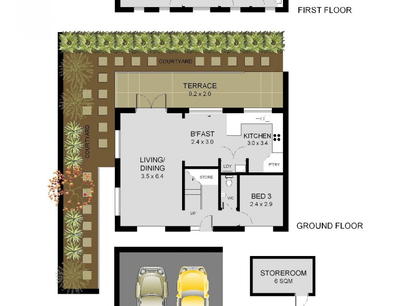 3/3 Earl Street, Mosman NSW 2088 Floorplan
