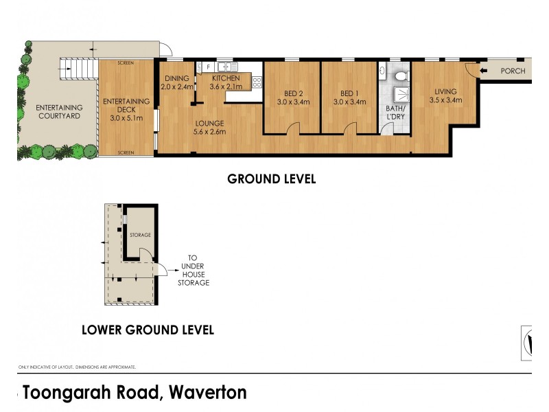 1/3 Toongarah Road, Waverton NSW 2060 Floorplan