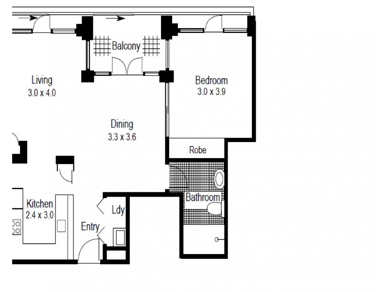 6/76 Merlin Street, Neutral Bay NSW 2089 Floorplan