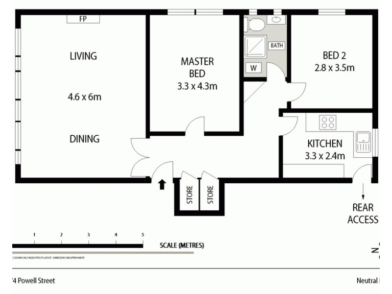 5/4 Powell Street, Neutral Bay NSW 2089 Floorplan