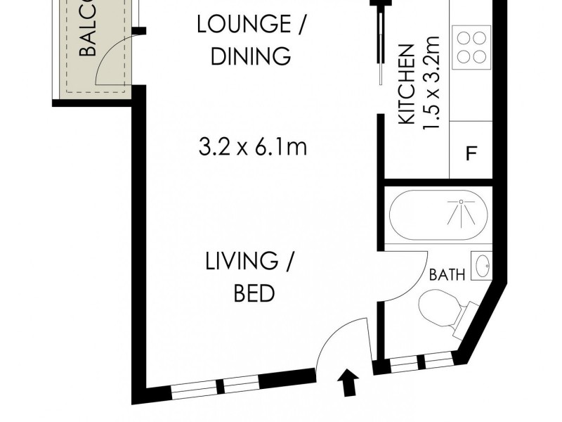 304/57 Upper Pitt St, Kirribilli NSW 2061 Floorplan